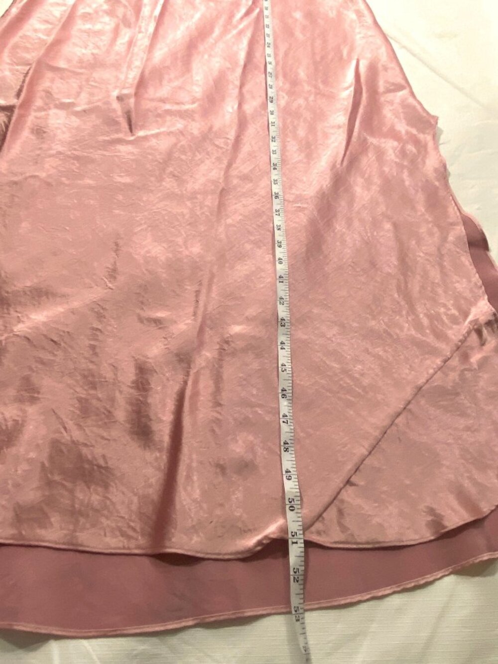 Vintage Victoria Secret gold label Satin Pink slip Dress Sheer Halter Neck L - Picture 12 of 12